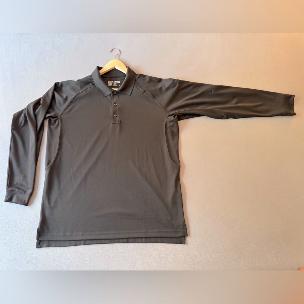 5.11 LONG SLEEVE POLO, Size L